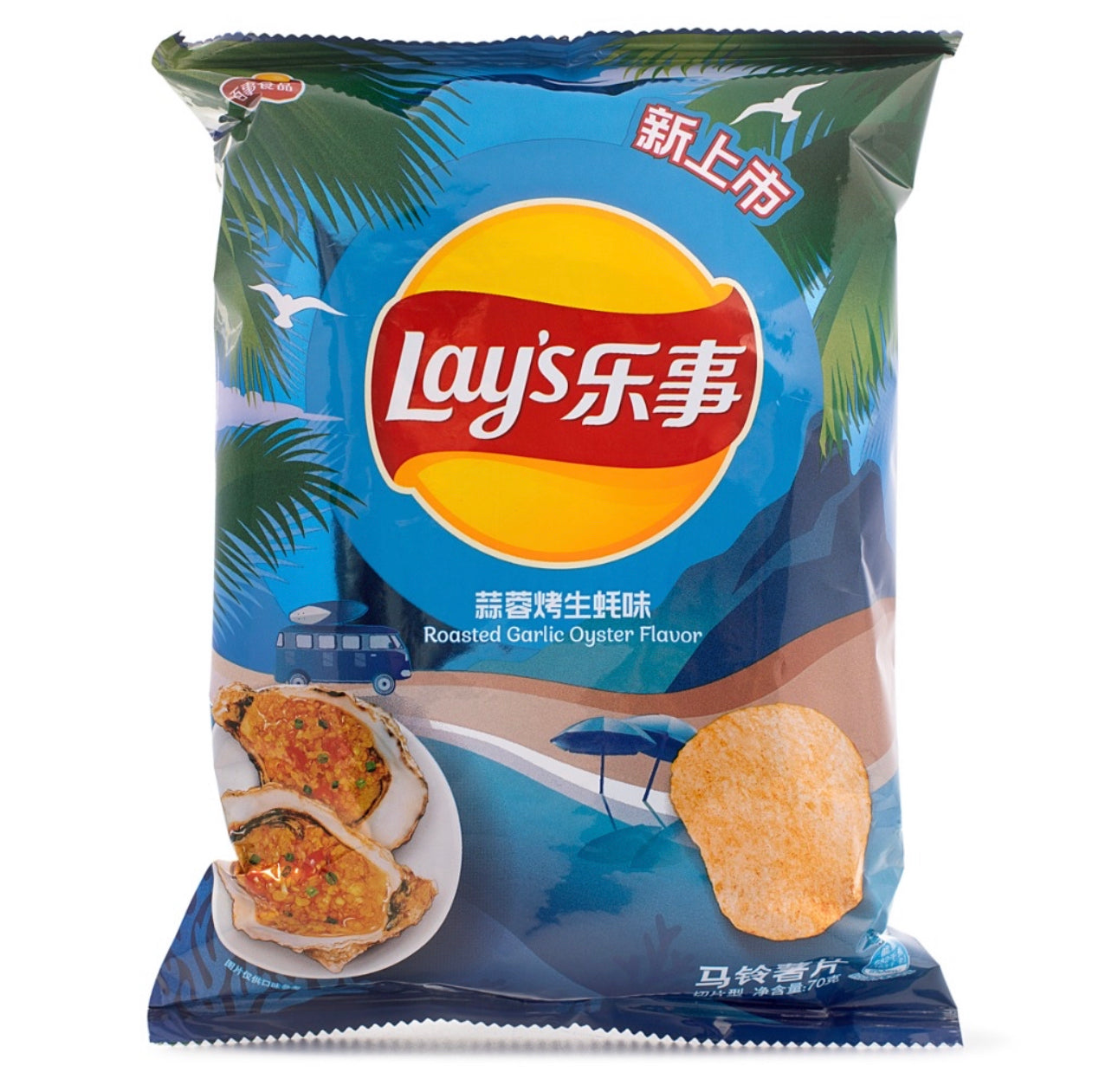 Exotic chip Lays Garlic oyster 70G