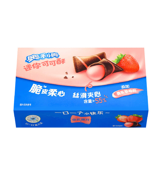 Oreo Mini crisps cocao strawberry flavor 1.41oz