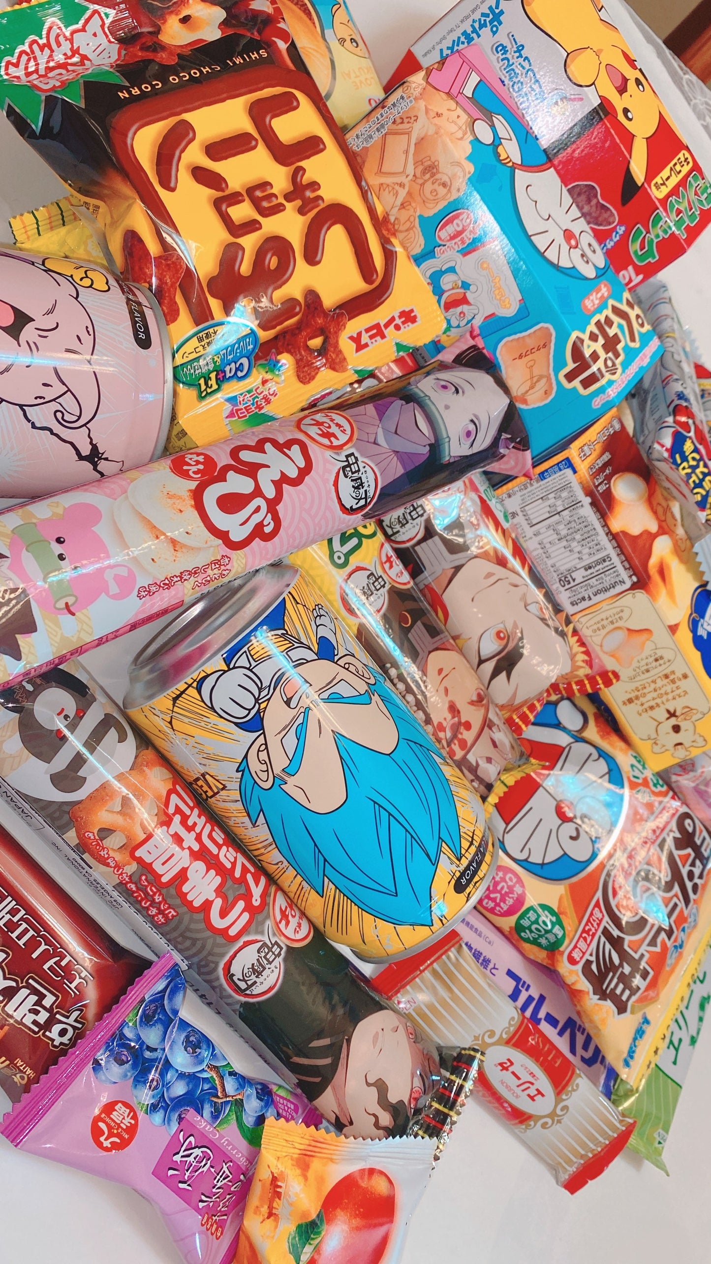 Anime Cartoon Asian Snack Box Japanese Taiwan Candy Soda Birthday Valentine Lunar Year Holiday