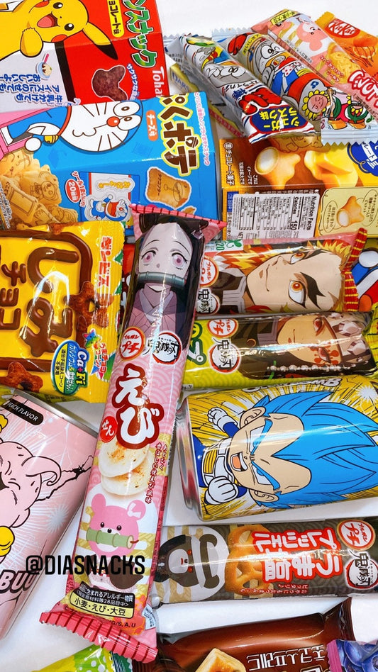 Anime Cartoon Asian Snack Box Japanese Taiwan Candy Soda Birthday Valentine Lunar Year Holiday
