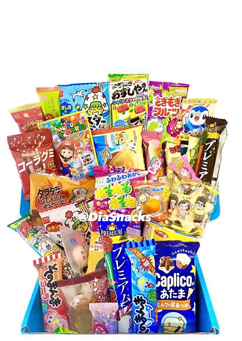  Assorted Japanese Junk Food Snacks Dagashi 30pcs