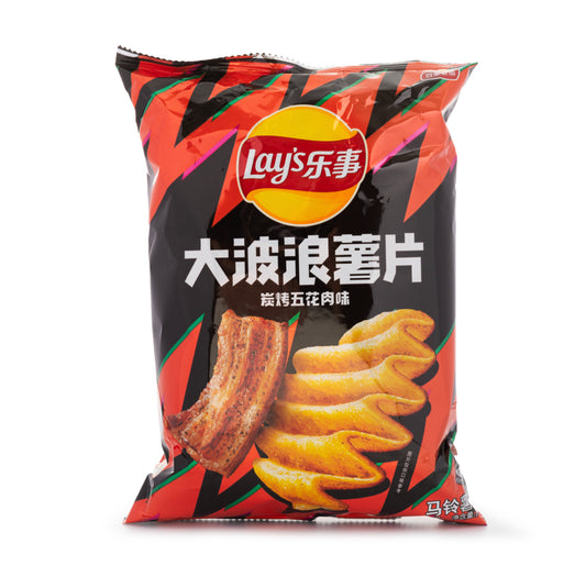 Exotic chip Lays Pork belly flavor
