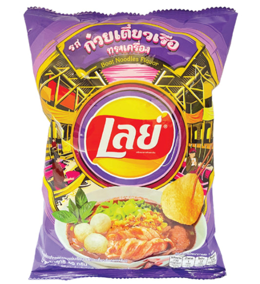Exotic chip Lays Boat noodles 40G