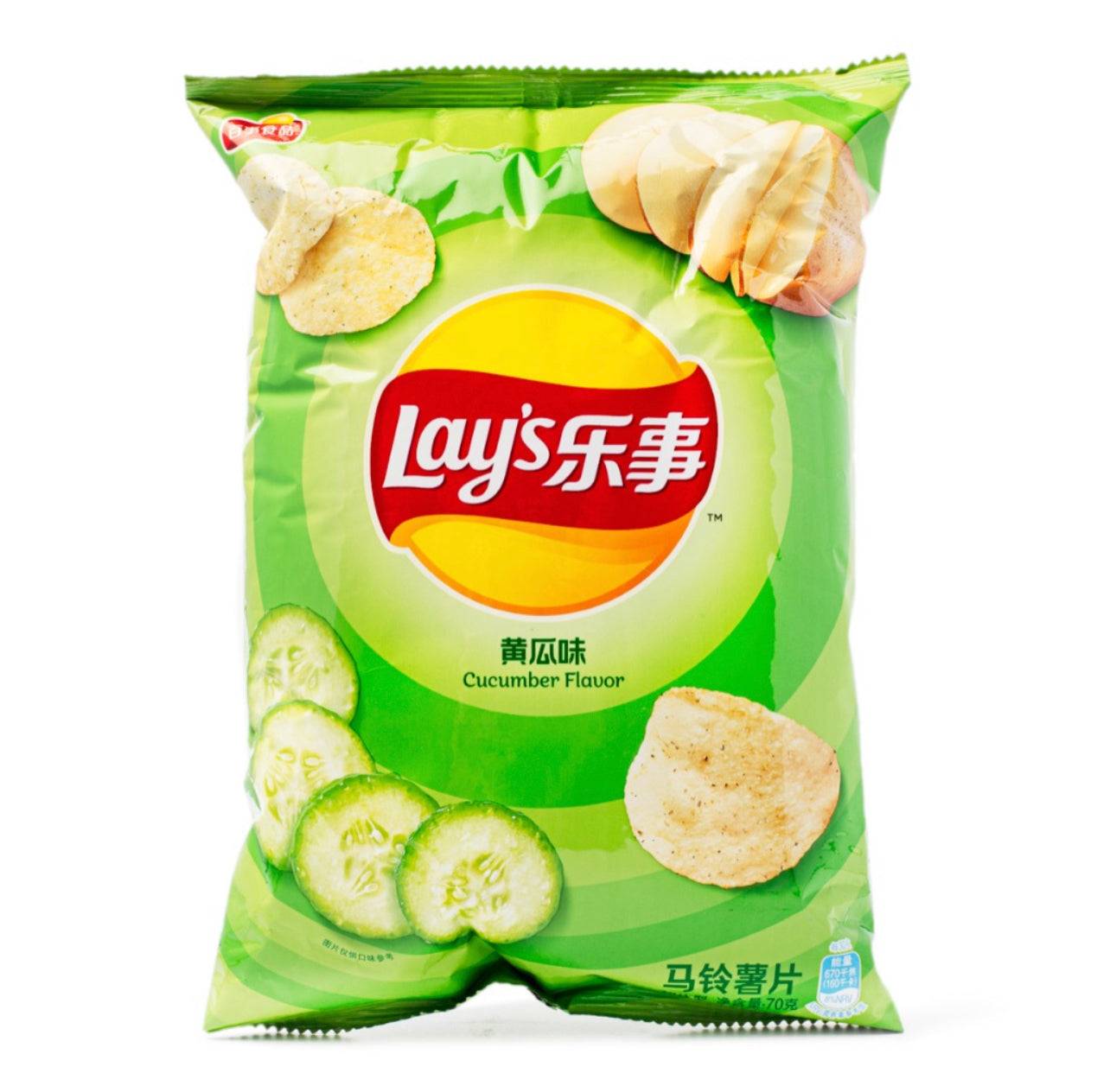 Exotic chip Lays Cucumber 70G