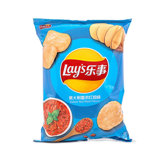 Exotic chip Lays Italian Red meat flavor 70G