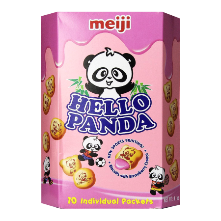 Hello Panda Strawberry 9.1OZ