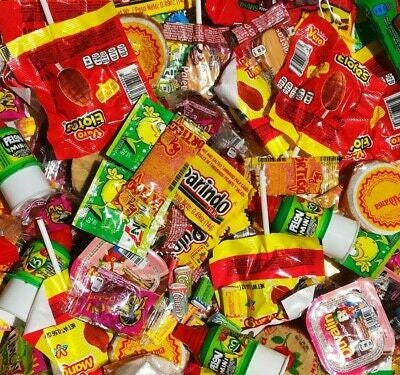 Asian Candies/Mexican Candies bundle box •Asian Snacks • Exotic candie ...