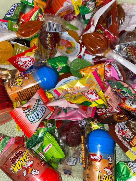 Asian Candies/Mexican Candies bundle box •Asian Snacks • Exotic candies