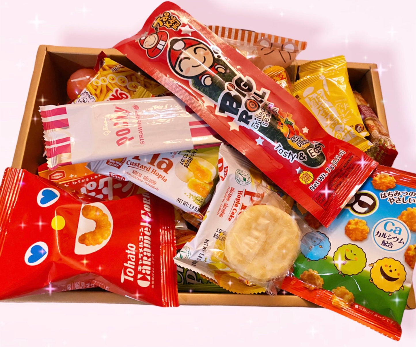 ALL SNACKS!/ Japanese snacks Korean Snacks Asian Snacks, No Candies, Exotic Asian Snacks box