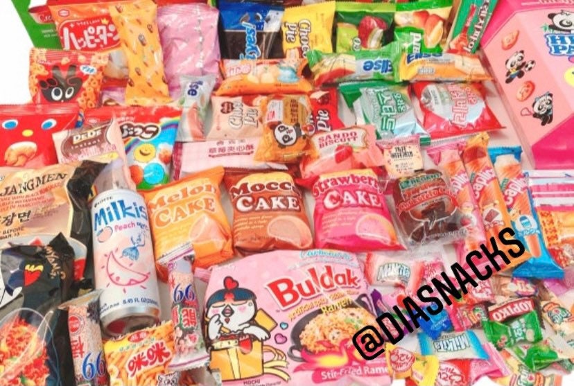 Asian snacks + drinks, Exotic premium snacks, Japanese Snacks, Exotic Snacks, Korean Snacks, Holidays, Valentine , Birthdays, Mixed/Variety