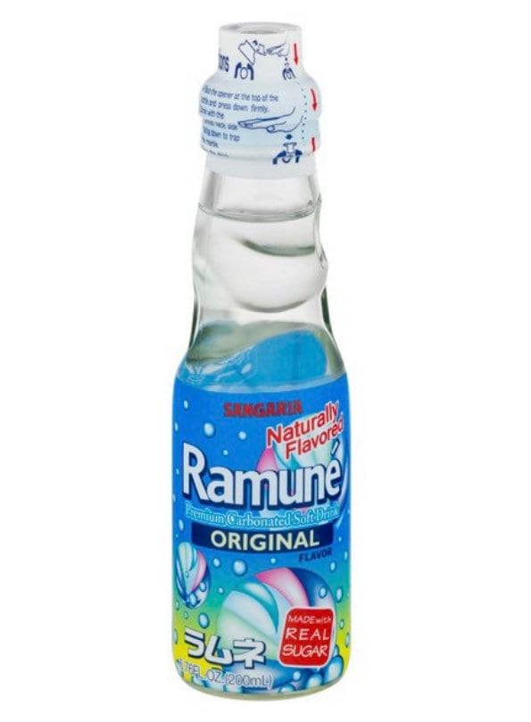 7-pack Japanese Ramune Variety pack, Japanese drinks